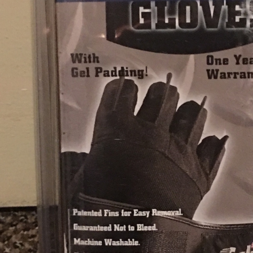 Leather lifting gloves NWT schiek platinum series - Picture 4 of 5